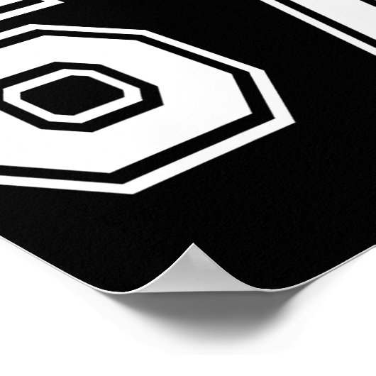 Womens Number 67 Numbered Uniform Srts Jersey Team ポスター (角)