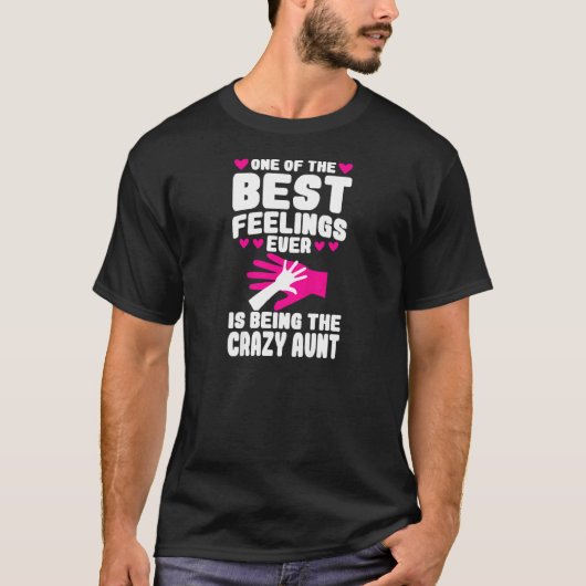 Womens one of feelings ever is being the crazy aun tシャツ (正面)