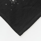 Womens Panda Santa Sleigh Flying Funny Magical Chr フリースブランケット (角)