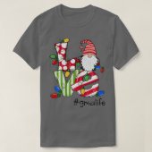 Womens Personalized Love Gmalife Candy Gnome Chris Tシャツ (デザイン正面)