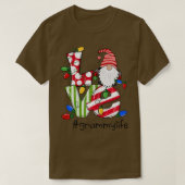 Womens Personalized Love Grammylife Candy Gnome Ch Tシャツ (デザイン正面)