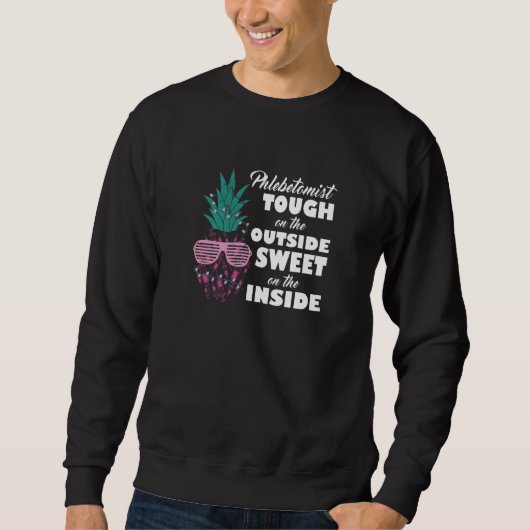 Womens Phlebotomist Phlebotomy Quote  1 スウェットシャツ (正面)