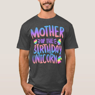 Womens Pop It Mother of Birthday Unicorn Fidget T- Tシャツ