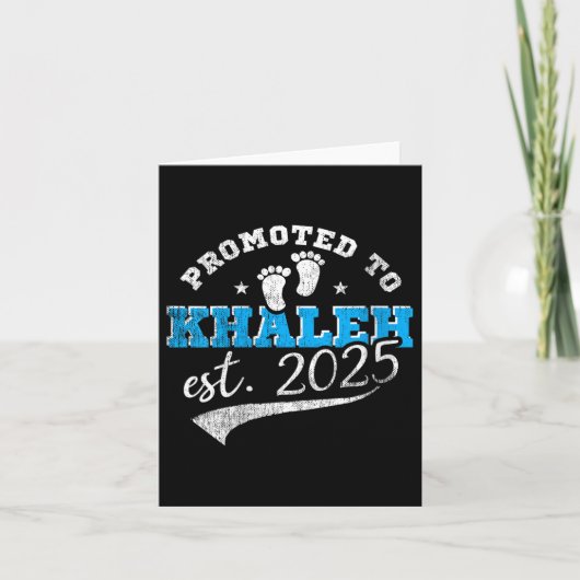 Womens Promoted To Khaleh 2025 New Iranian Aunt Vi カード (正面)