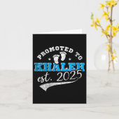 Womens Promoted To Khaleh 2025 New Iranian Aunt Vi カード (黄色い花)