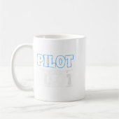 Womens Proud Commercial Airline Lot Airplane Caree コーヒーマグカップ (左)