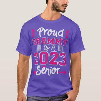 Womens Proud Grammy of a 2023 Senior Graduation He Tシャツ