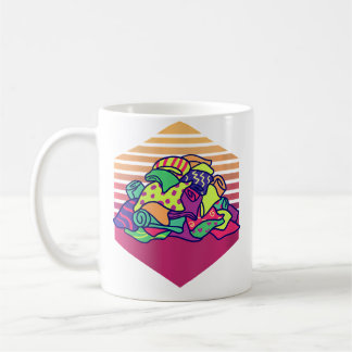 Womens Quilting Vintage Quilting Lover コーヒーマグカップ