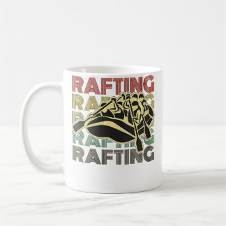 Womens Rafting Retro Loves Kayak Boat Good Paddlin コーヒーマグカップ