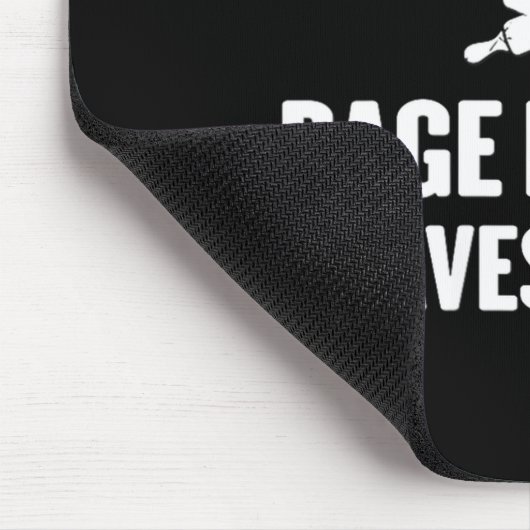 Womens Rage Baking Saves Live Skull Funny Baker Co マウスパッド (コーナー)