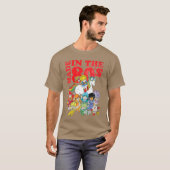 Womens Rainbow Brite Made inhe 80s Distressed Grou Tシャツ (正面フル)