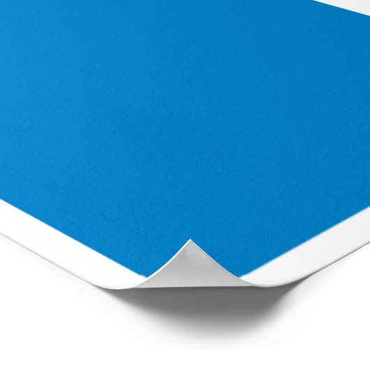 Women's Restroom Highway Sign ポスター (角)