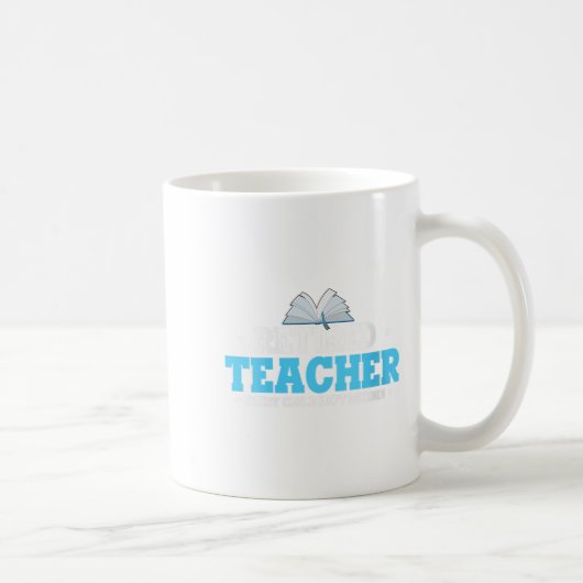Womens Retired Teacher Every Child Left Behind Bol コーヒーマグカップ (右)