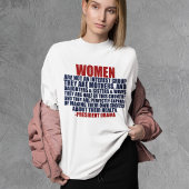 Women's Rights Obama Quote Feminist Tシャツ