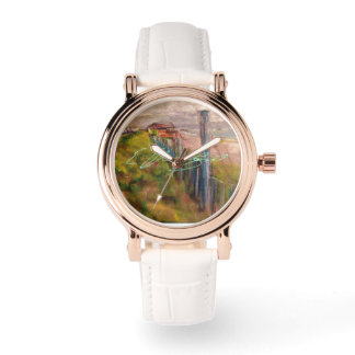 Women's Rose Gold Vintage Watch 腕時計
