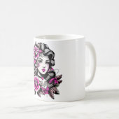 Women's Roses Coffee Mug コーヒーマグカップ (正面右)