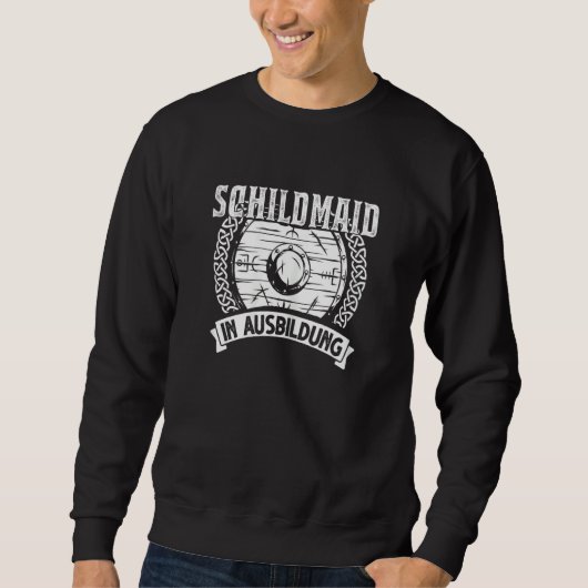 Womens Schildmaid in training Schildmaid Viking スウェットシャツ (正面)