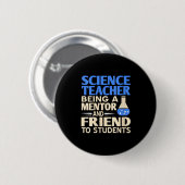 Womens Science Teacher Mentor And Friend To Studen 缶バッジ (正面&裏面)