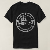 Womens Seal of Dantalion Sigil Talisman Demon Circ Tシャツ (デザイン正面)