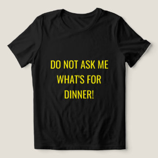 Women's Shirt | 「夕飯何?」と聞かないで トライブレンドTシャツ
