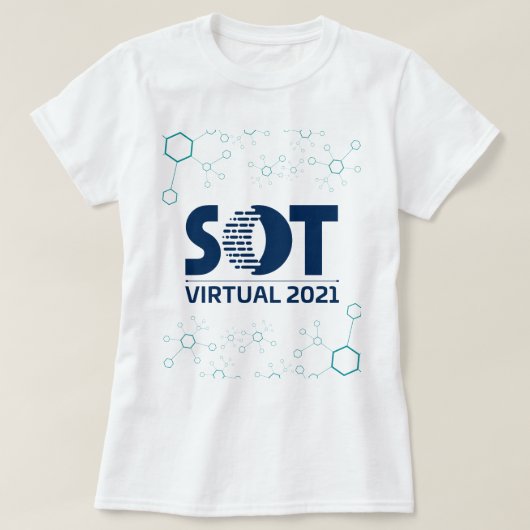 Women's Shirt - 2021 SOT年次総会(抽象芸術) Tシャツ (デザイン正面)