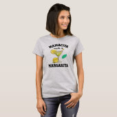 Womens shirts Mamacita Needs A Margarita Funny Tシャツ (正面フル)