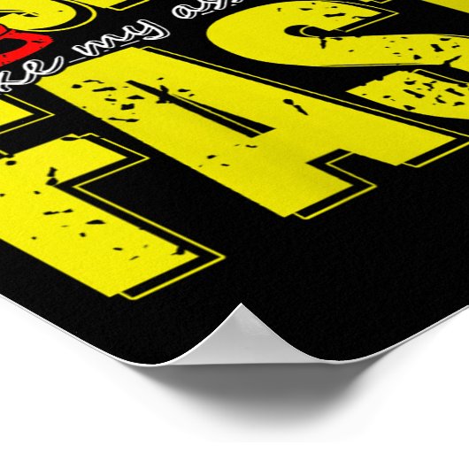 Womens Skate Makes Me Look Fast Bold Funny Ice Ska ポスター (角)