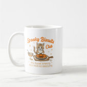 Womens Soky Biscuits Club Halloween Baking Bakery  コーヒーマグカップ (左)