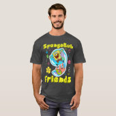 Womens SpongeBob SquarePants Friends Patrick Star  Tシャツ (正面フル)