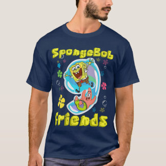 Womens SpongeBob SquarePants Friends Patrick Star  Tシャツ