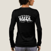 Women's Style Long-sleeved t-shirt トライブレンドＴシャツ (背面)