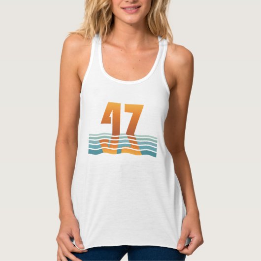 Women's Sunset 47 Two-Sided Tank Top タンクトップ (正面)