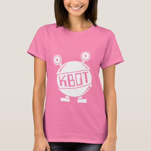 Womens Tシャツの大きなKBOTロゴ Tシャツ (正面)