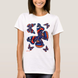 Womens Tシャツバターフリス Tシャツ