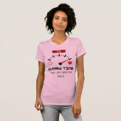 Women's T-shirt Bella+Canvaお会いするたびに Tシャツ (正面フル)