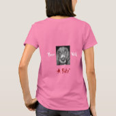 Women's T-Shirt Front & Back Logo's Tシャツ (裏面)