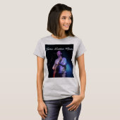Women's T-shirt - James Hartsoe音楽の歌 Tシャツ (正面フル)