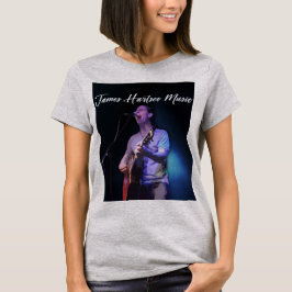 Women's T-shirt - James Hartsoe音楽の歌 Tシャツ