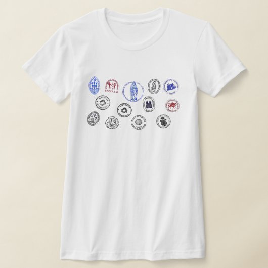 Women's T-Shirt Saint James Way Tシャツ (レイダウン)