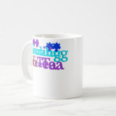 Womens Tea And Puzzling Jigsaw Puzzle Master コーヒーマグカップ (正面左)