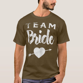 Womens Team Bride Squad T Tee Bachelorette Party Tシャツ