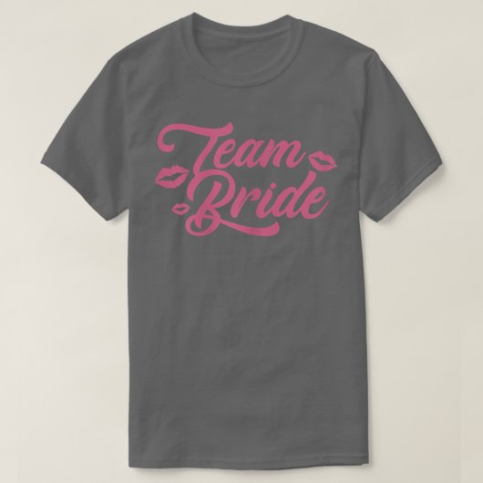 Womens Team Bride Wedding Day Bridal Shower Brides Tシャツ (デザイン正面)