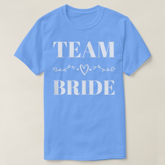 Womens Team Bride Wedding Party Bridal Shower Matc Tシャツ (デザイン正面)