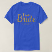 Womens Team Bride Wedding  Tシャツ (デザイン正面)