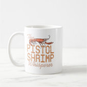 Womens The Stol Shrimp Whisperer Crustacean Humor コーヒーマグカップ (左)