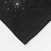 Womens Tiger Santa Sleigh Flying Funny Magical Chr フリースブランケット (角)