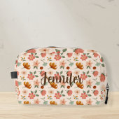 Women's toiletry bag with personalized name ドップキット