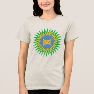 Women's Tri-blend T-Shirt oatmeal  SUN  BRASIL トライブレンドＴシャツ