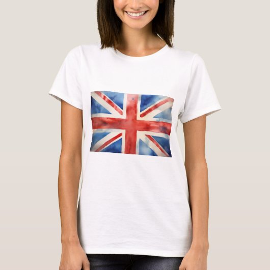 women's union jack t shirt tシャツ (正面)