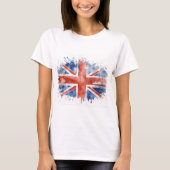 women's union jack t shirt tシャツ (正面)